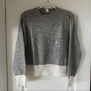 H&M Crewneck Color Block Knit Sweater .  Small.